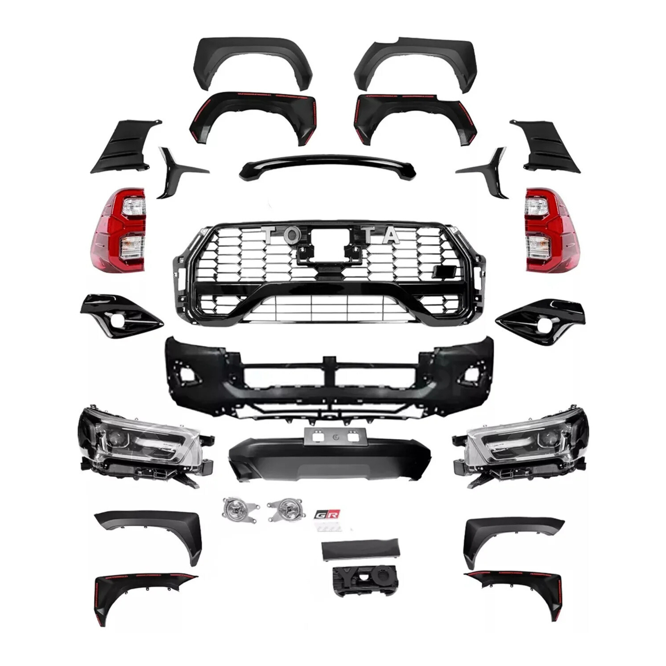 GR Sport Facelift Body Kit Fits Hilux 2015-2024