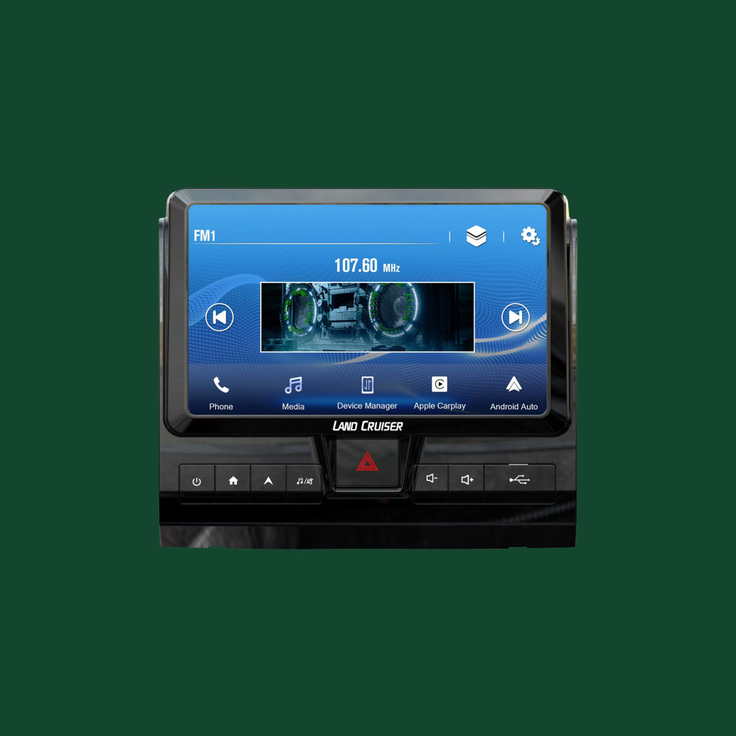 Head Unit Kit For Toyota Land Cruiser 70 Series