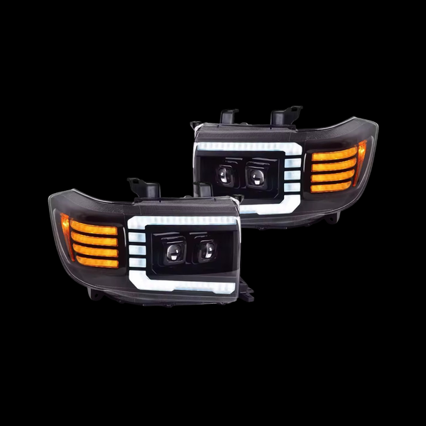 LED Cyberpunk Headlight Set For 2007-2023 Toyota Land Cruiser 70 Series