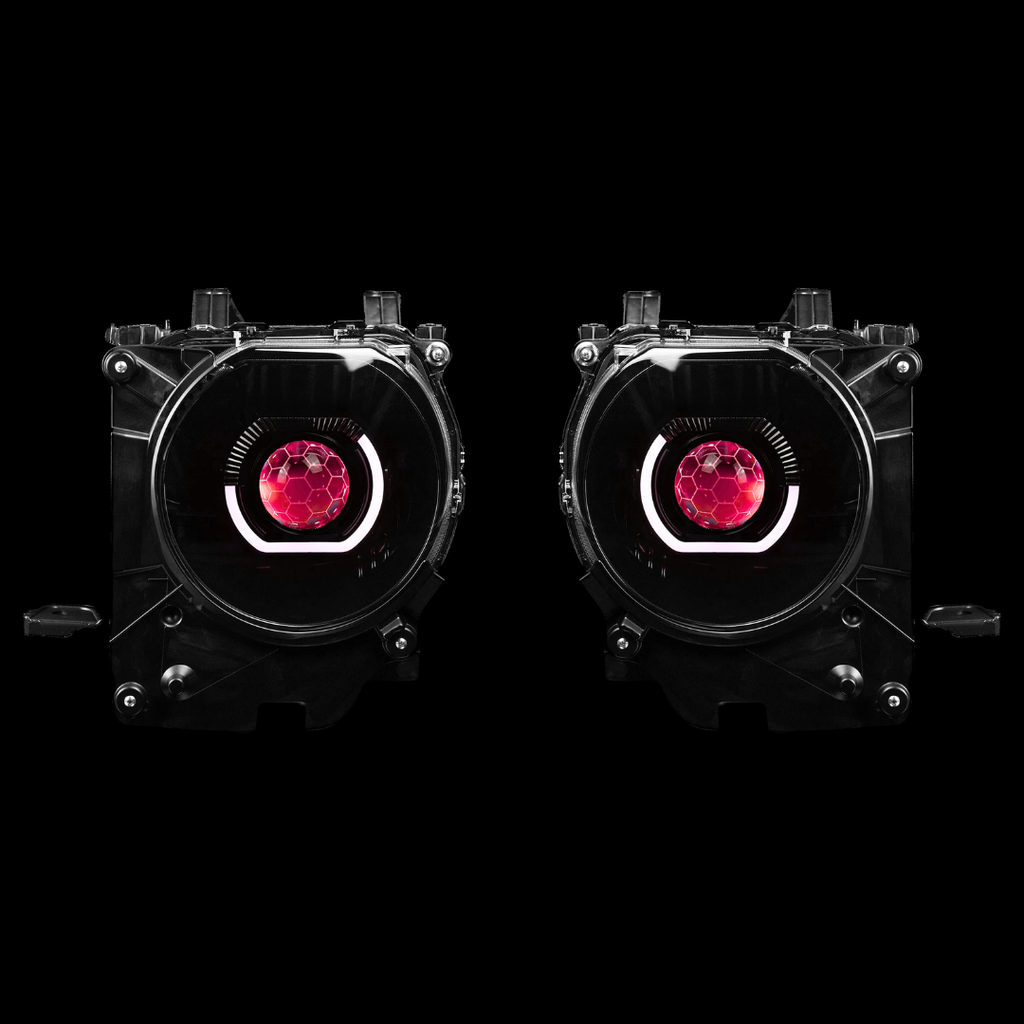 LED Angry Eye Headlight Set For 2024+ Toyota Land Cruiser 70 Series